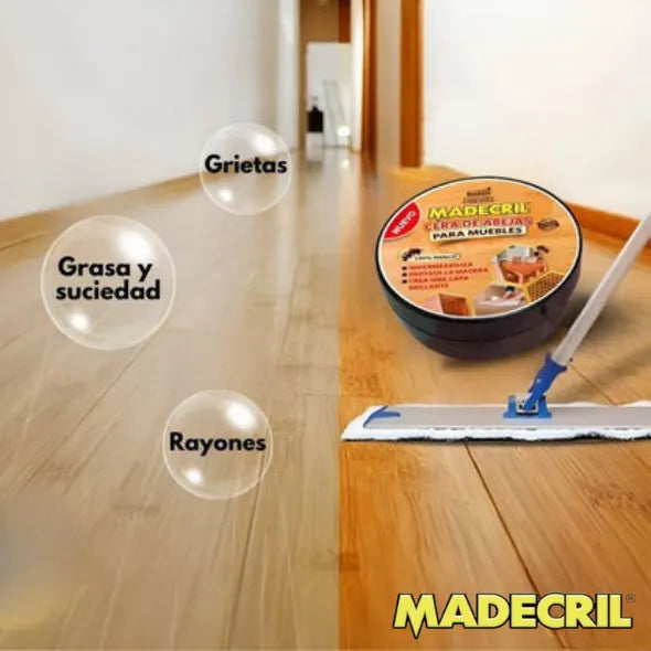RESTAURADOR NATURAL DE MUEBLES Y PISOS DE MADERA || MADRECRILL™