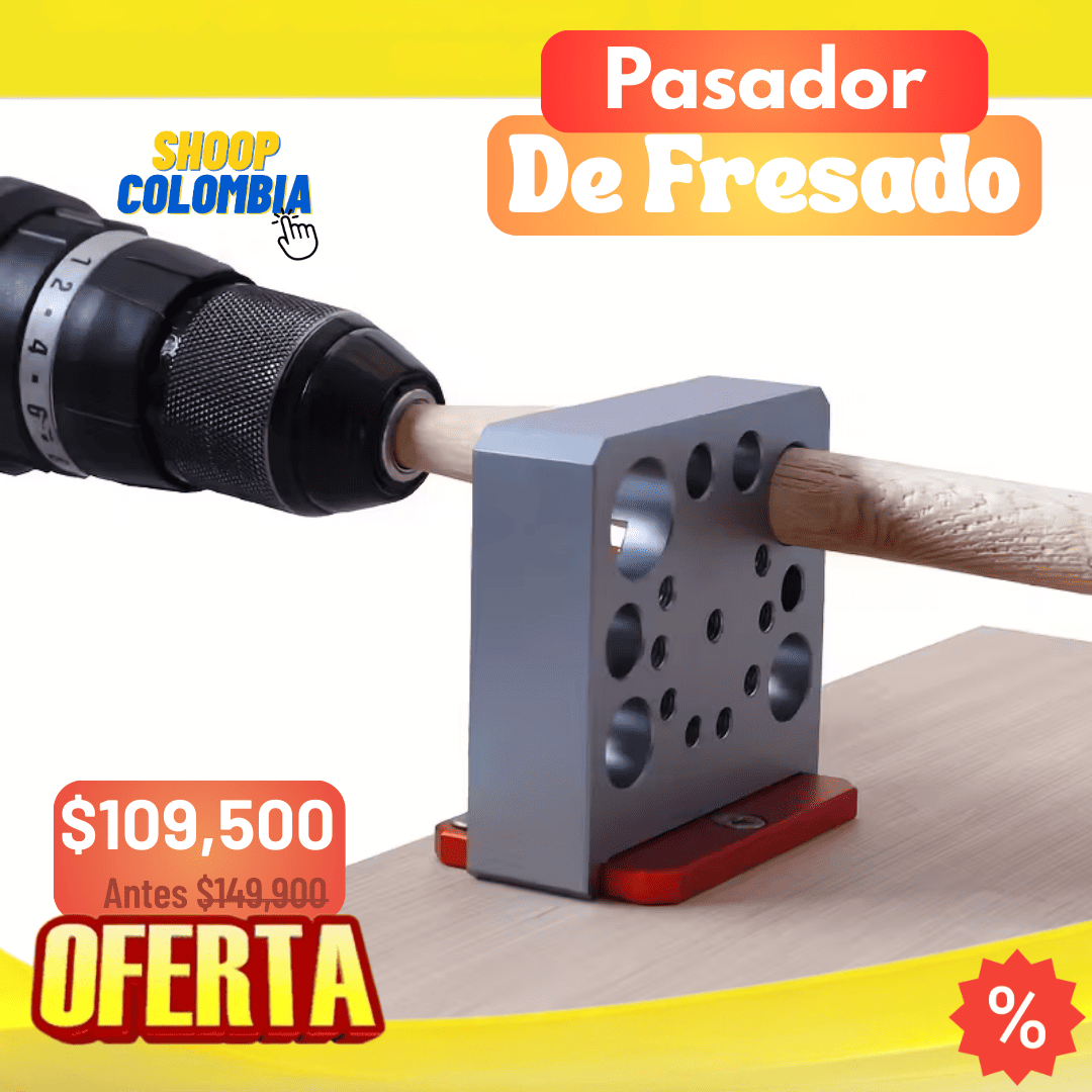 Pasador de fresado para madera || REALIZA VARILLAS EN MADERA SOLO EN SEGUNDOS, GRANDES ACABADOS = MEJOR TRABAJO