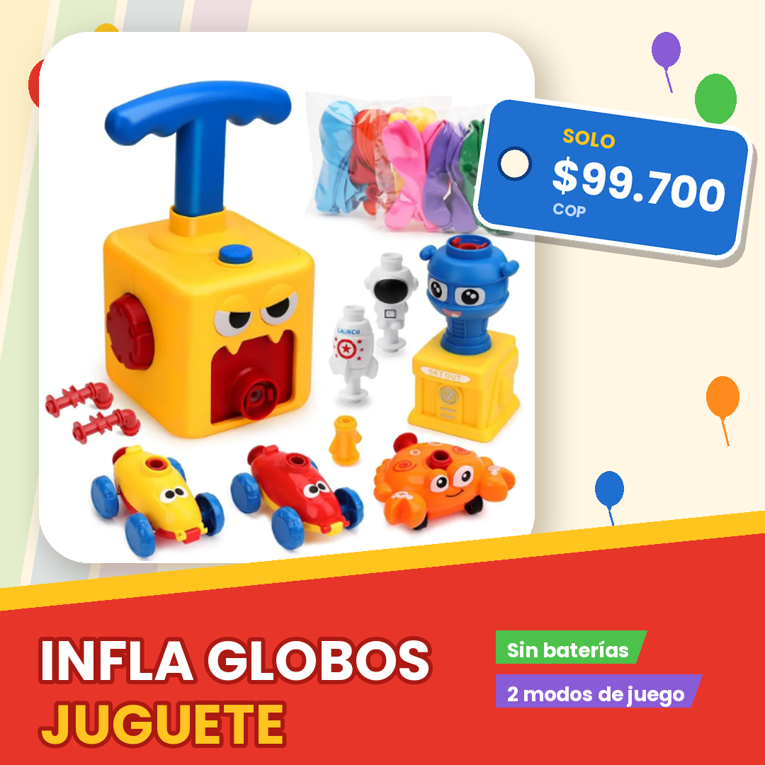 INFLA GLOBOS JUGUETE