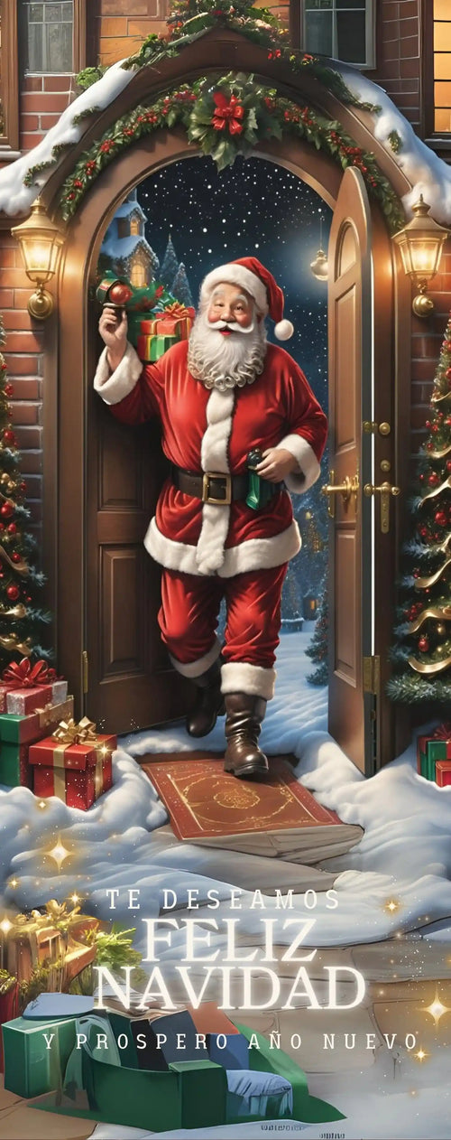 Forros para puertas NAVIDEÑOS