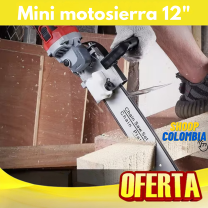 Adaptador mini motosierra 12" || CONVIERTE TU PULIDORA/AMOLADORA EN UNA MOTOSIERRA FUNCIONAL
