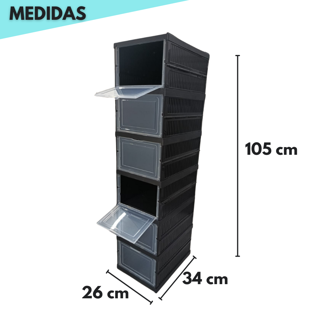 ZAPATERO PLEGABLE 3 Y 6 NIVELES