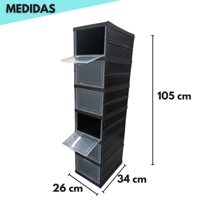 ZAPATERO PLEGABLE 3 Y 6 NIVELES