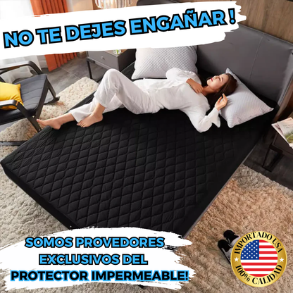 PROTECTOR DE COLCHON 100% IMPERMEABLE || HYDROSAFE™