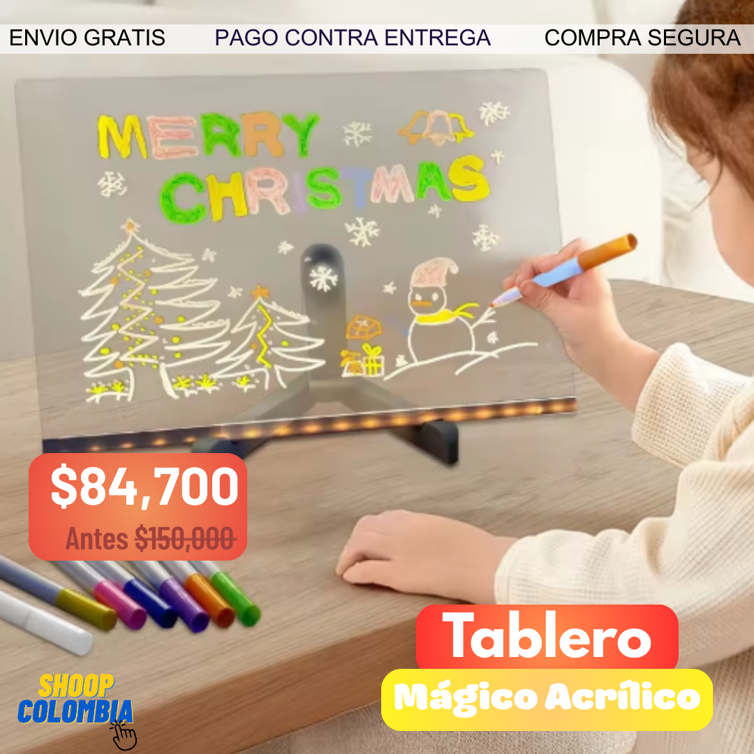 Tablero Mágico Acrílico