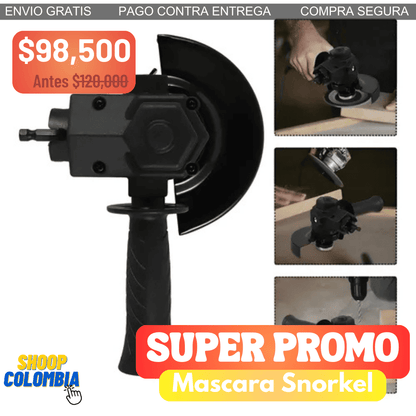 Adaptador de amoladora