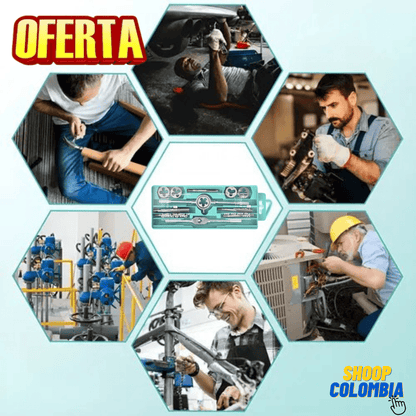 Set de tarrajas 12 piezas || RECUPERA TUS ROSCAS, DALES VIDA NUEVA. ESTE SET DE 12 PIEZAS ES TU SALVACION