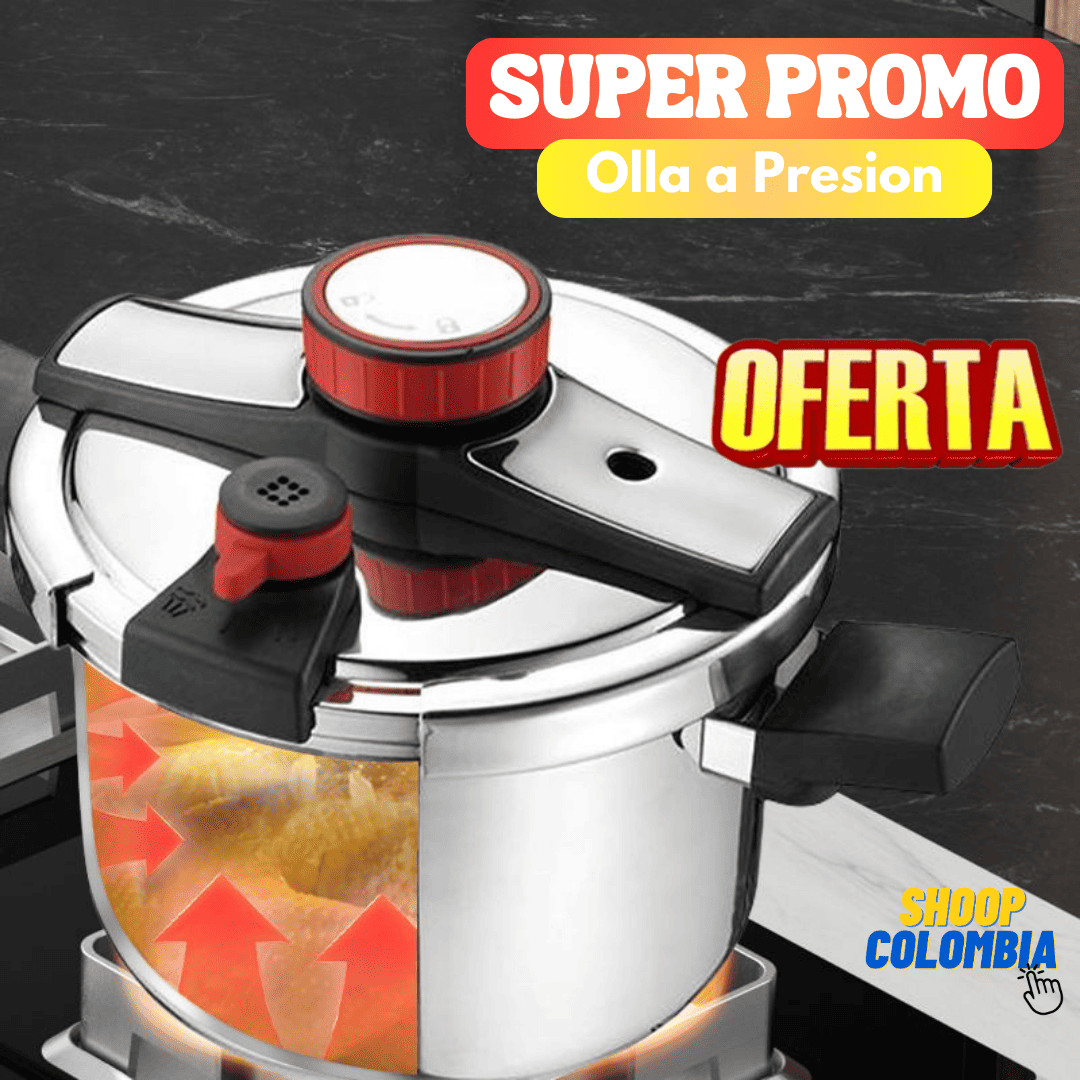 Olla A Presión || INCREIBLE OLLA A PRESION, COCINA MAS SEGURO Y CON MAS CONFIANZA || ELEGANCEPOT
