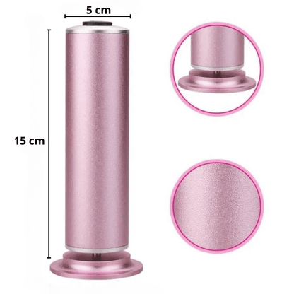 PULIDORA DE CALLOS CON 60 LIJAS EXTRA DE REPUESTO GRATIS