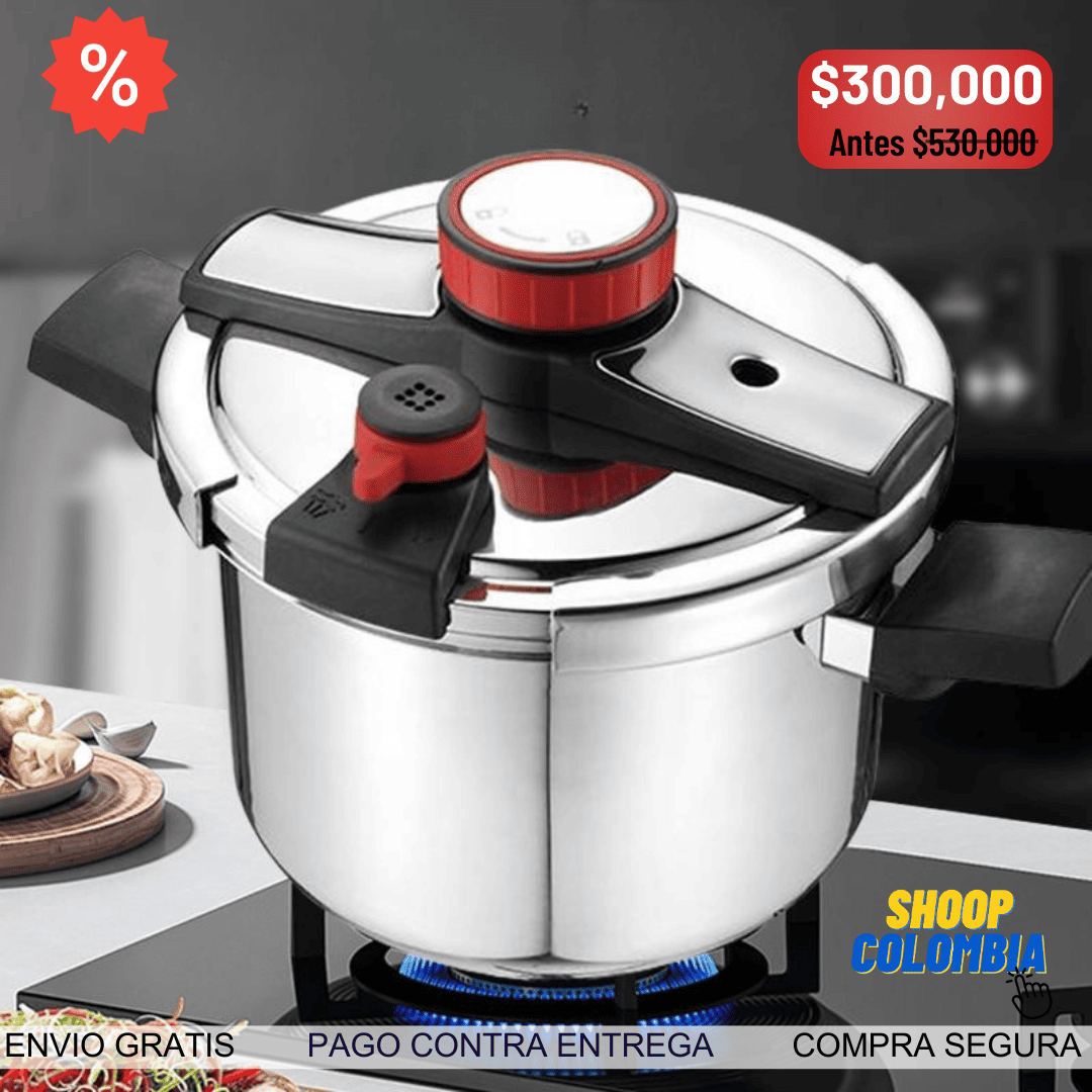 Olla A Presión || INCREIBLE OLLA A PRESION, COCINA MAS SEGURO Y CON MAS CONFIANZA || ELEGANCEPOT