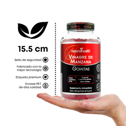 VINAGRE DE MANZANA EN GOMITAS|| Detox para el estreñimiento y salud Digestiva