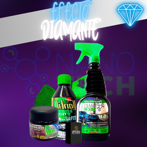 KIT NANOTECH  3 POR 1 || EFECTO DIAMANTE