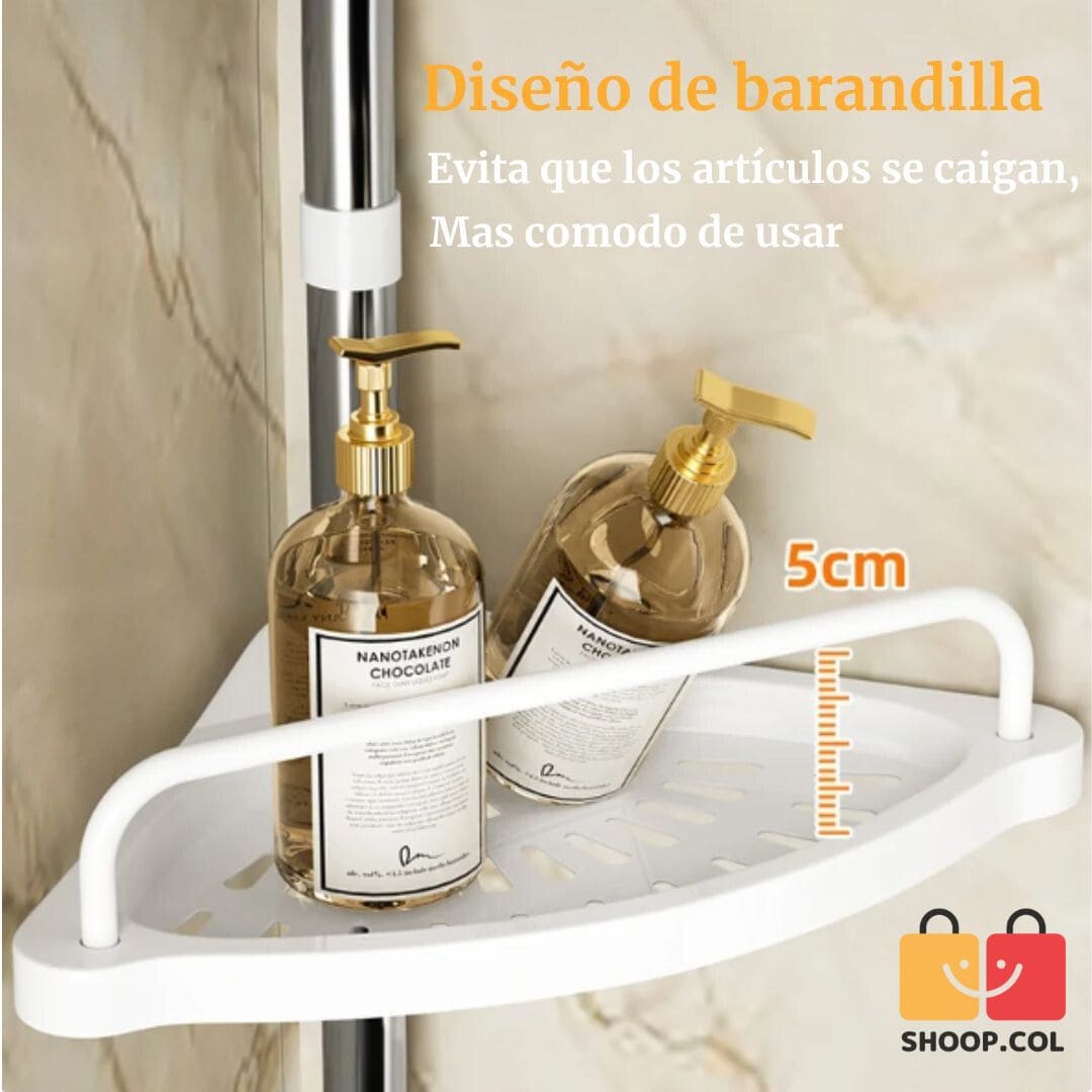 Estanteria esquinera multifuncional