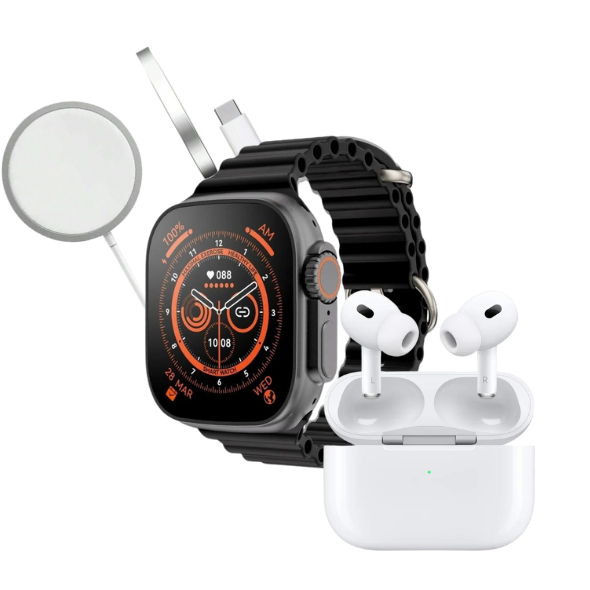 COMBO SMARTWACHT ULTRA I20 CONECTION 8 + 1