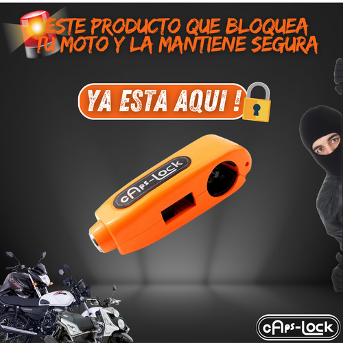 CANDADO ANTIROBO ALTA SEGURIDAD 🥷🏻 || CAPS LOCK® 🔐