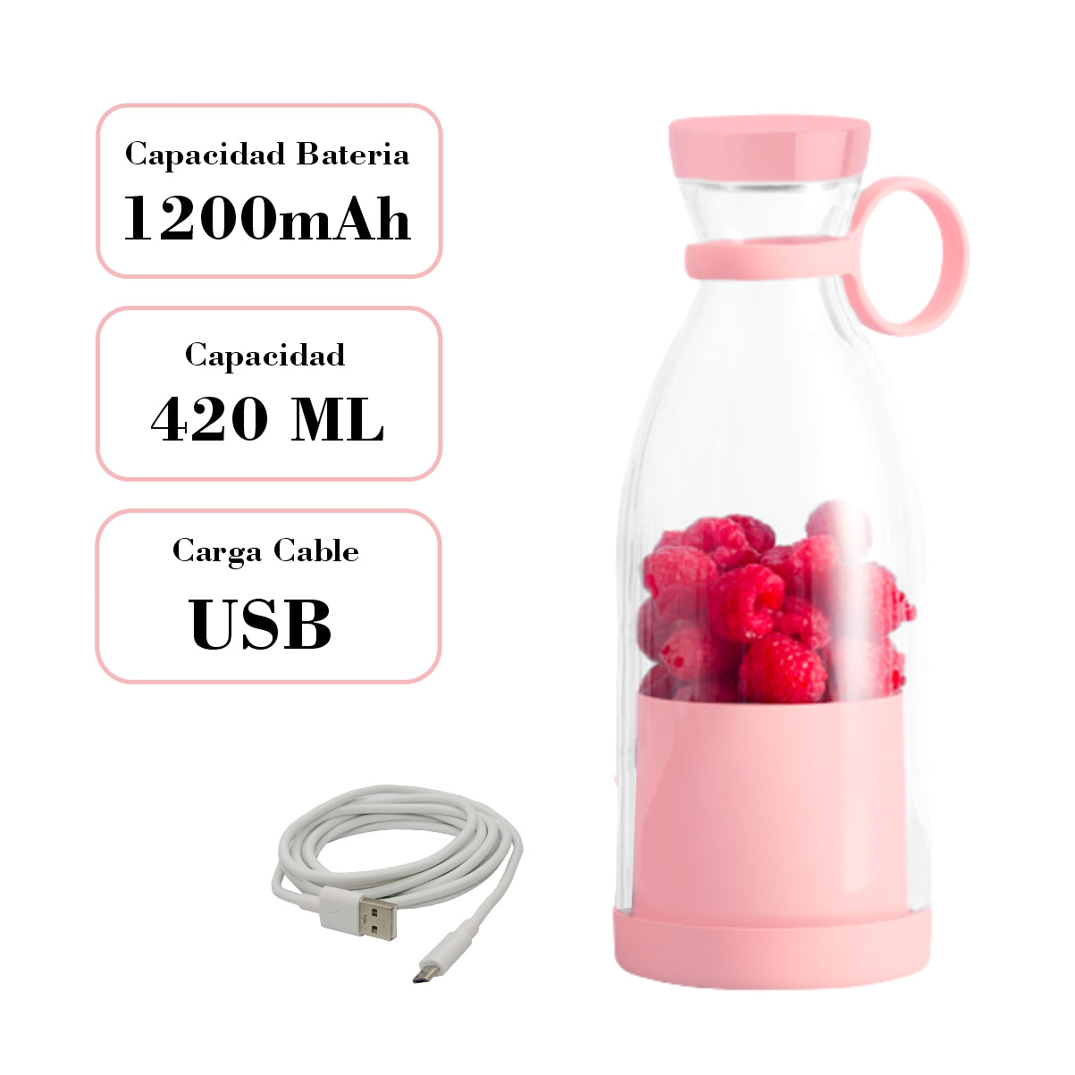 MINI LICUADORA PORTATIL USB