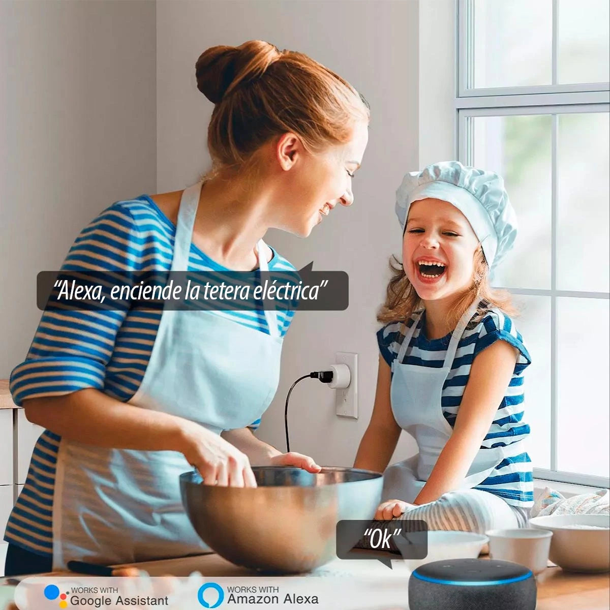 ENCHUFE INTELIGENTE WIFI DOMOTICA || GENIUSHOME™