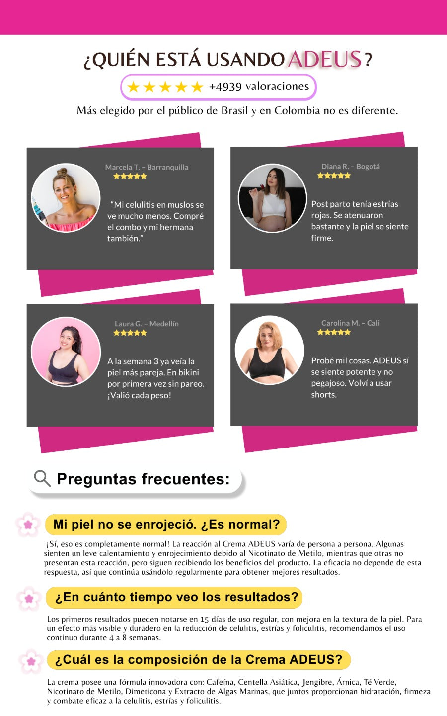 ADEUS || CREMA ANTI ESTRIAS