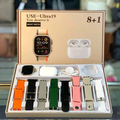 COMBO SMARTWACHT ULTRA I20 CONECTION 8 + 1