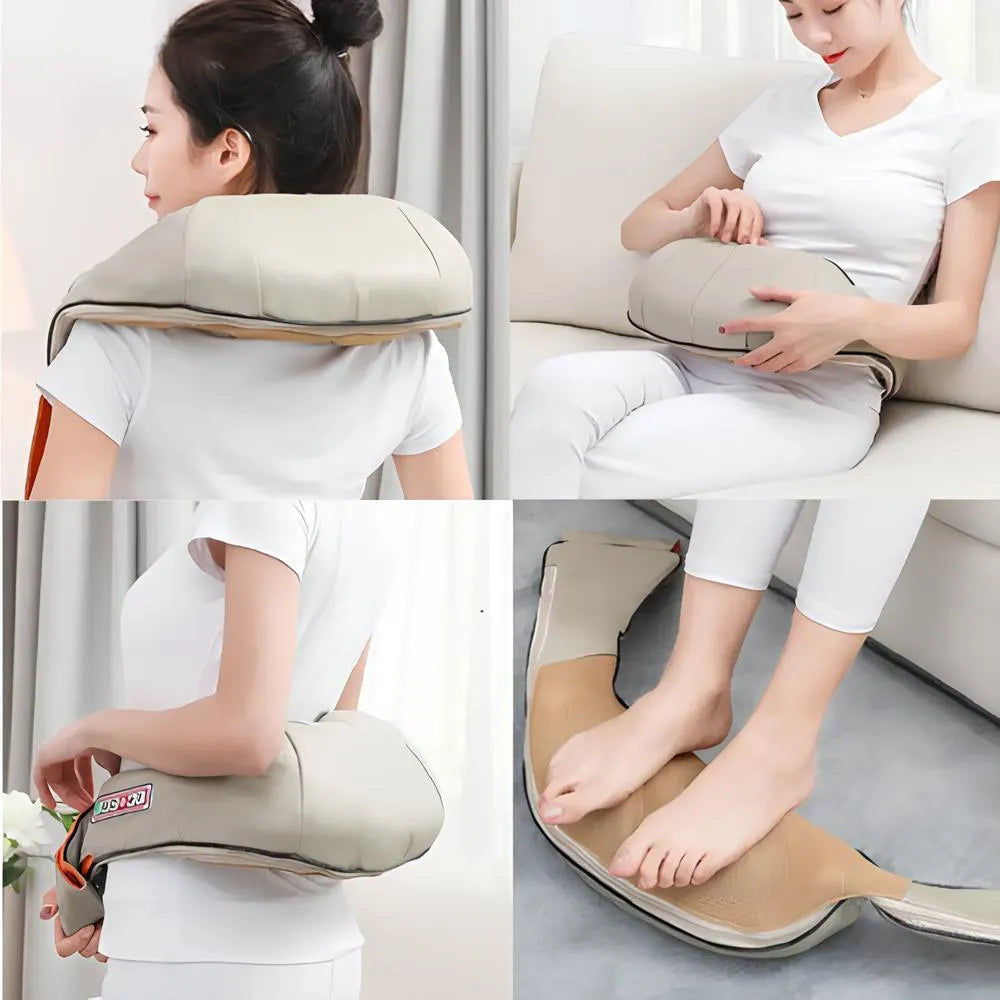 Masajeador Cuello Espalda Hombro 4D || Acaba con nudos en tu espalda