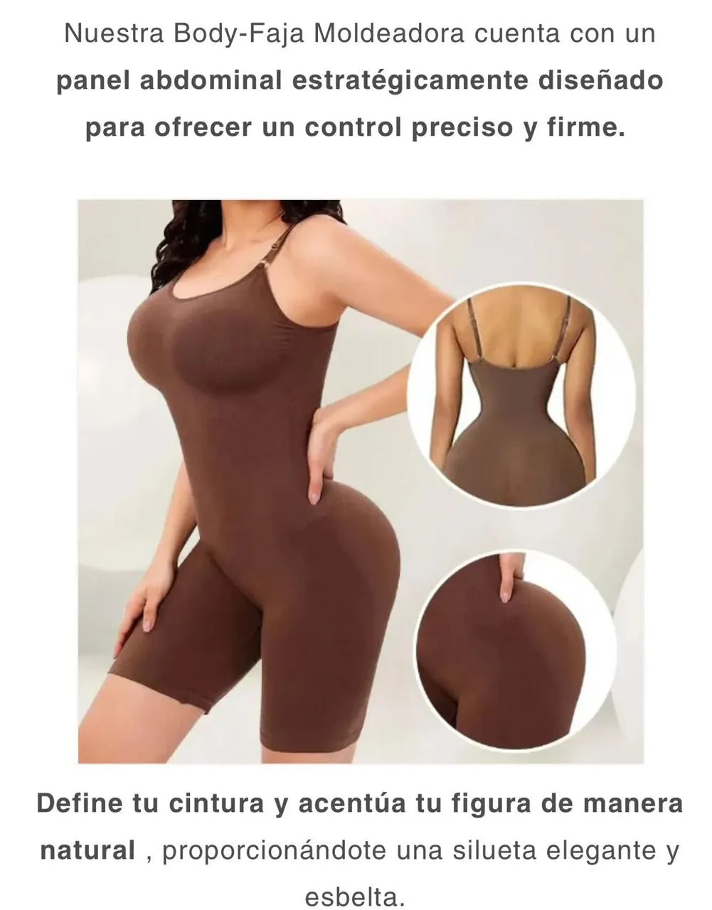 BODYFAJA CON PUSH UP Y SUJETADOR MOLDEADORA (Talla unica) || BEAUTYBODY™