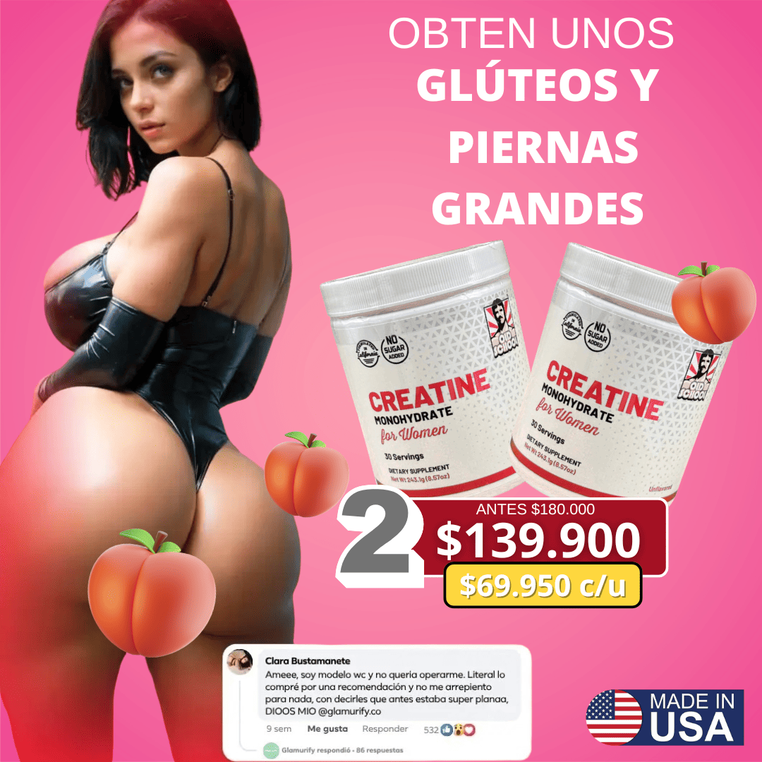 CREATINA OLD SCHOOL FOR WOMEN || IMPORTADO USA