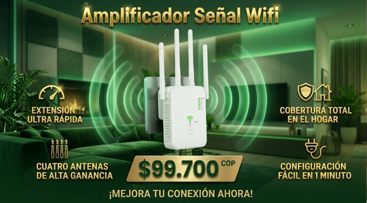 AMPLIFICADOR SEÑAL WIFI