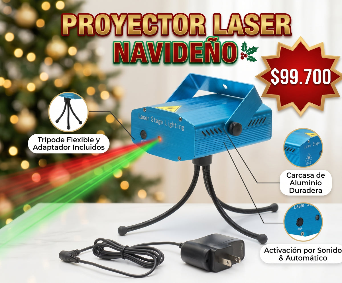 PROYECTOR LASER  NAVIDEÑO