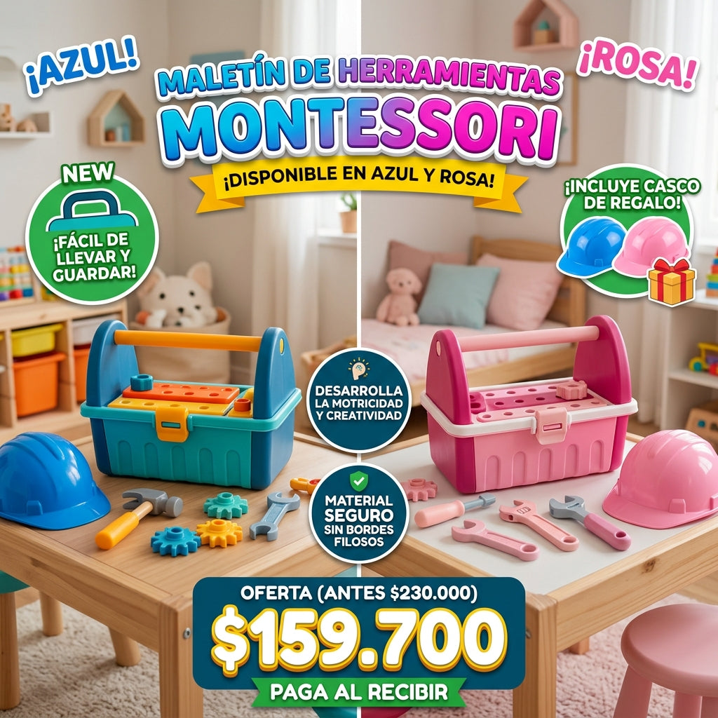 CAJA DE HERRAMIENTAS MONTESORI