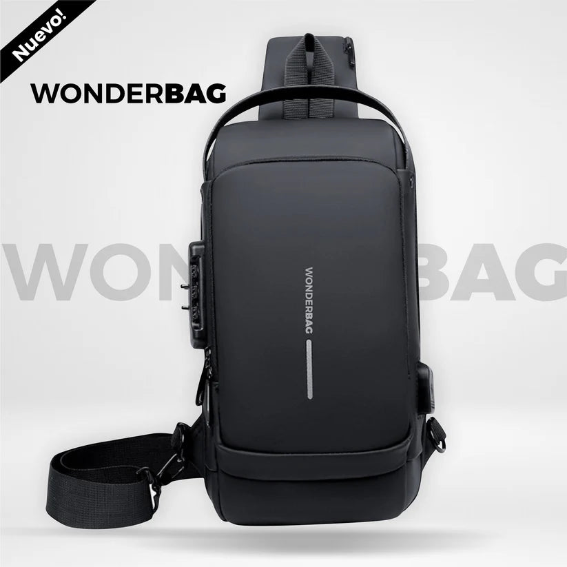 Bolso Cruzado Antirrobo e Impermeable || WonderBag®