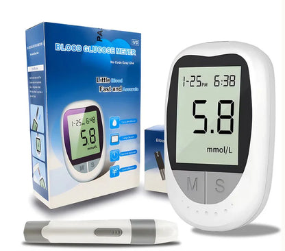 GLUCOMETRO CON AGUJAS Y LANCETAS|| CONTROLA TUS NIVELES DE AZUCAR- DESCUENTO