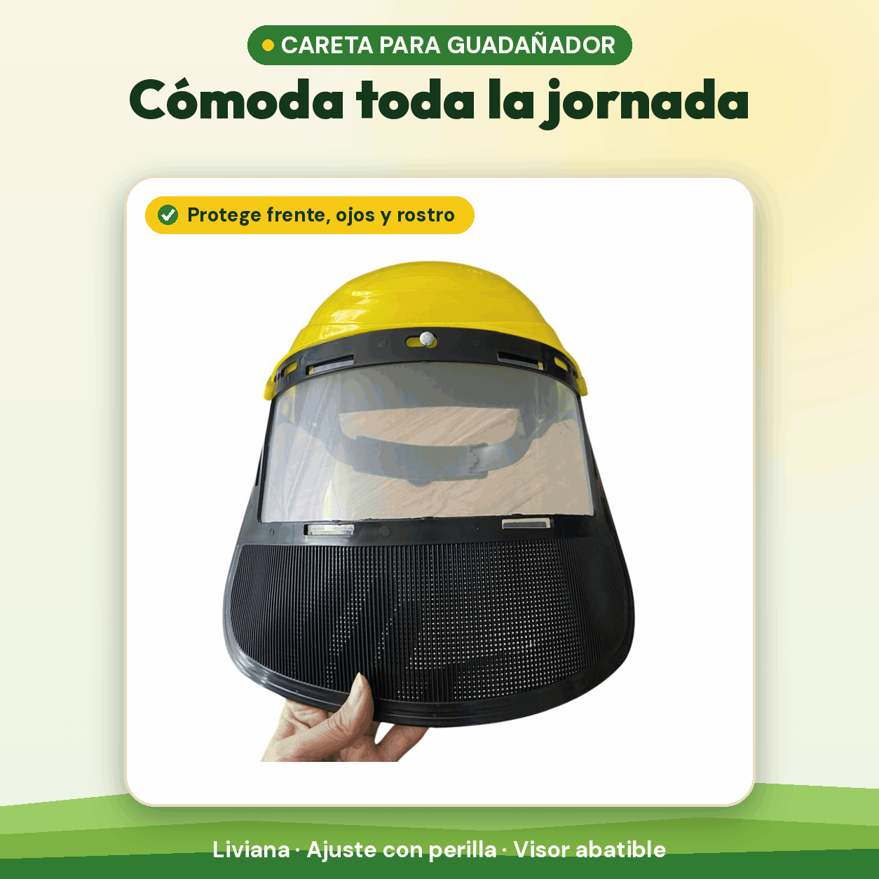 CARETA PROTECCION MIXTA