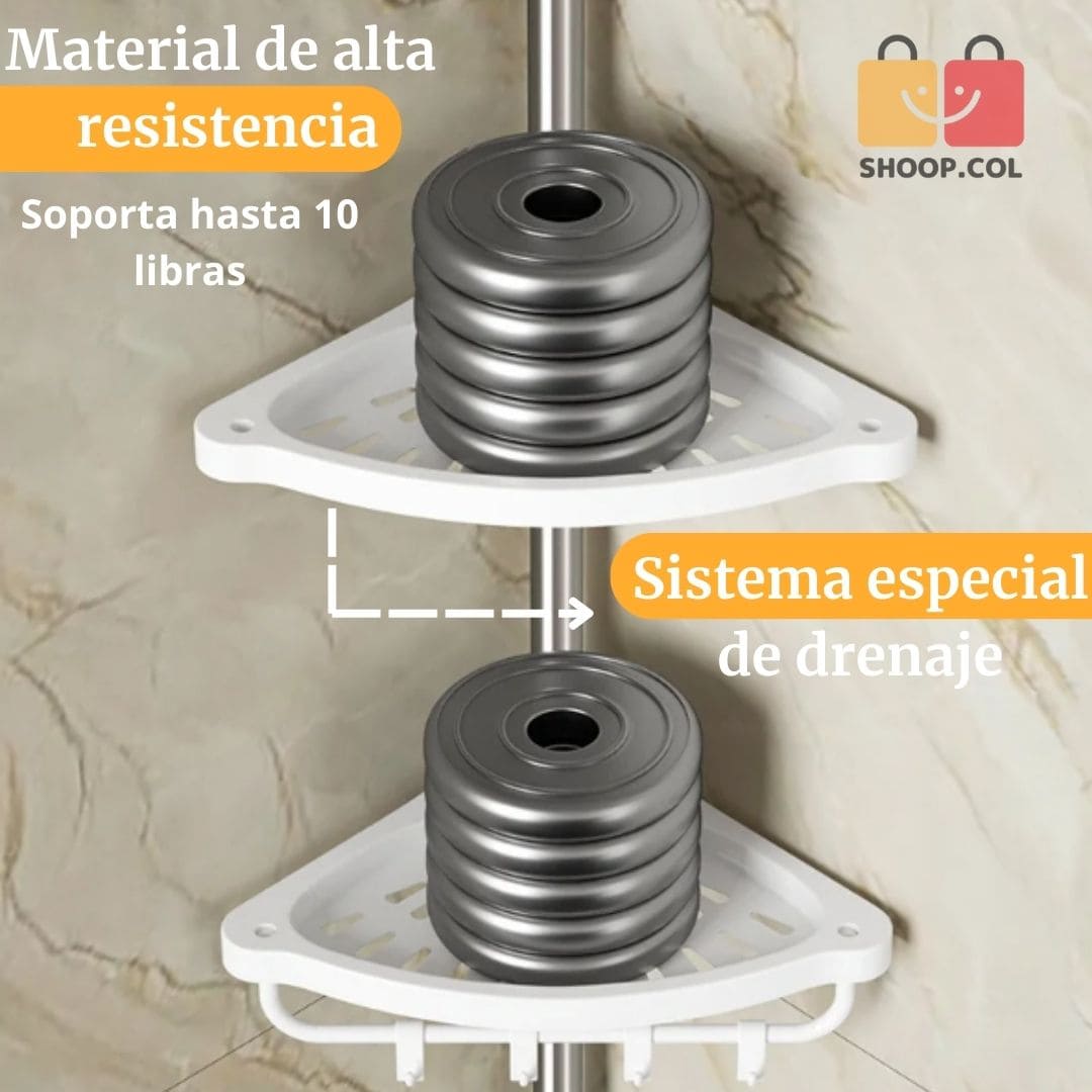 Estanteria esquinera multifuncional