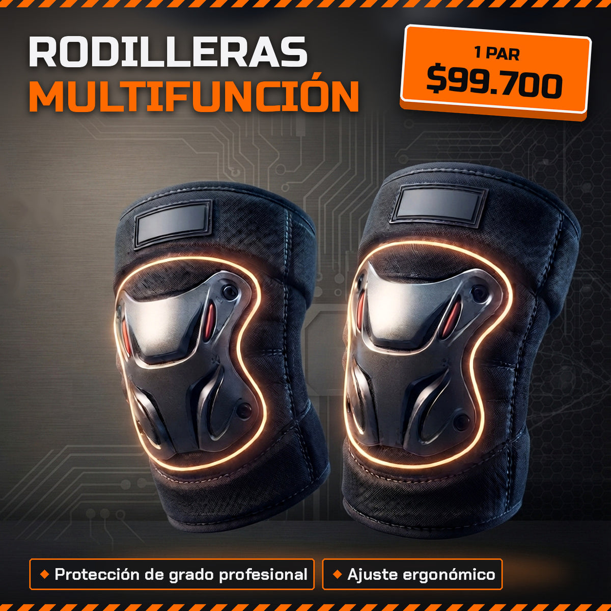 RODILLERAS MULTIFUNCION